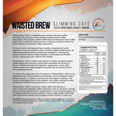WAISTED BREW Slimming Cafe